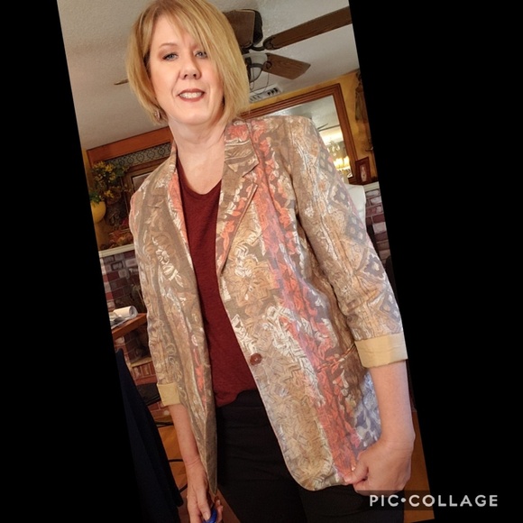 TONI GARMENT FOR CC MAGIC VINTAGE BLAZER M - Picture 2 of 7